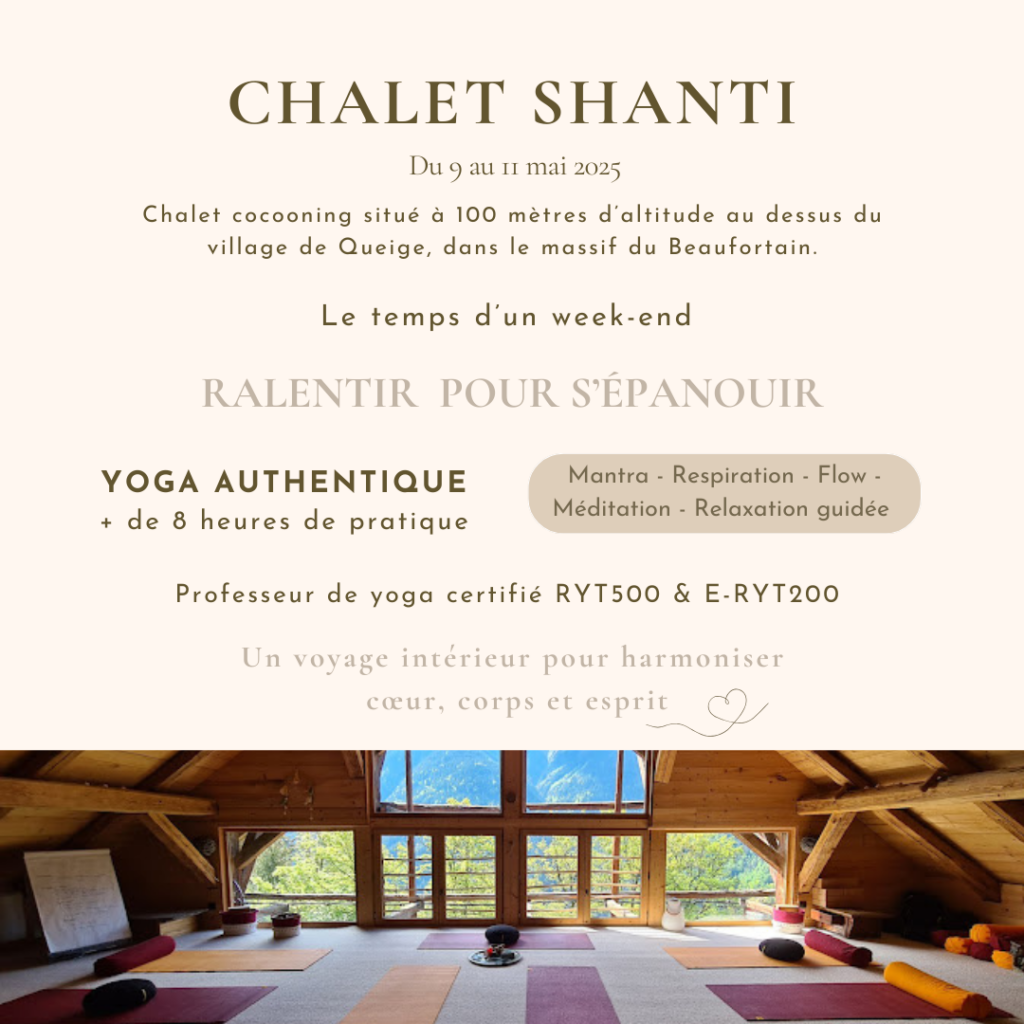 stage yoga savoie